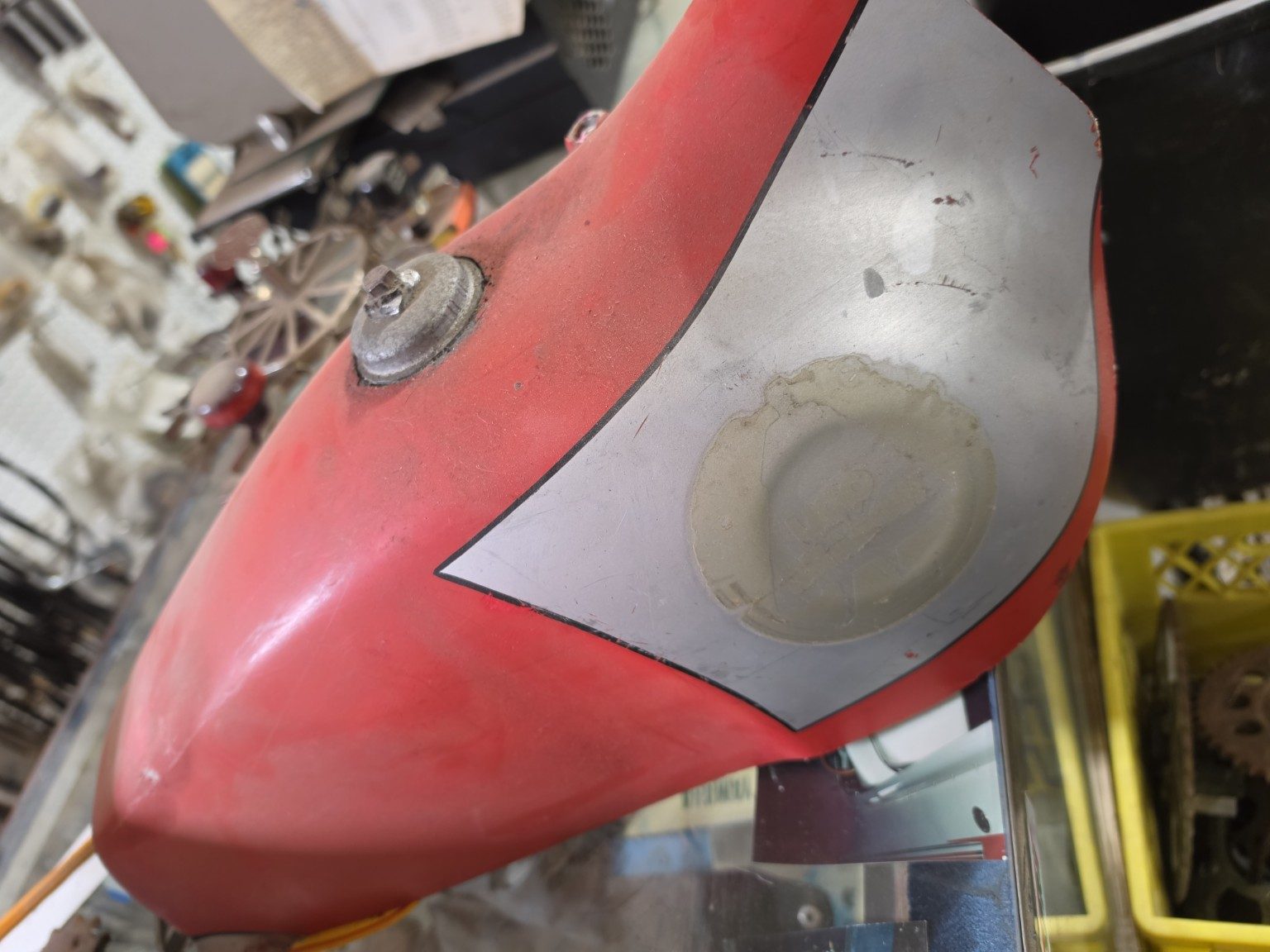 Montesa Cota trials fuel tank photo